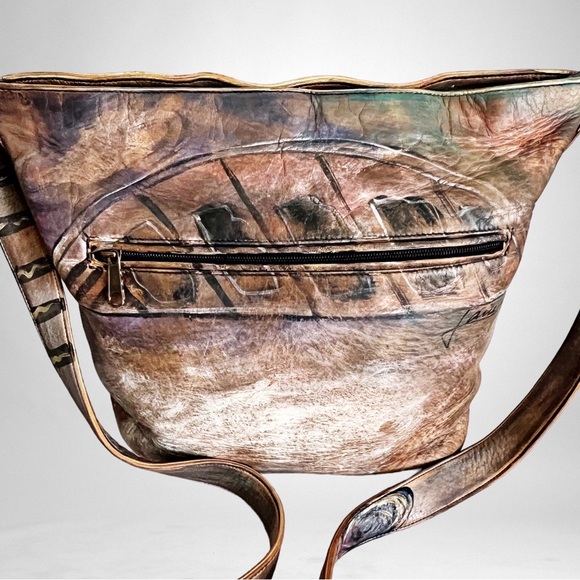 Jane Yoo Wearable Art Bags Jane Yoo Wearable Art Hand Painted